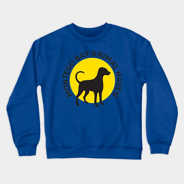 Montego Bay Animal Haven Logo Crewneck Sweatshirt by MBAnimalHaven